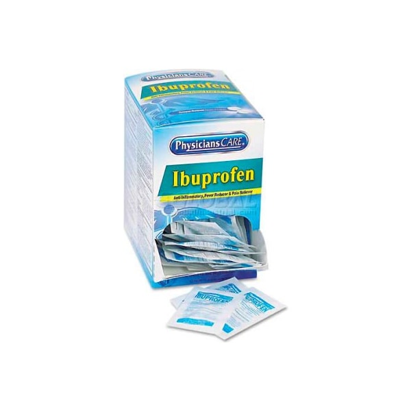 Acme United PhysiciansCare 90109 Ibuprofen Pain Reliever, 125 Doses 90109 - main